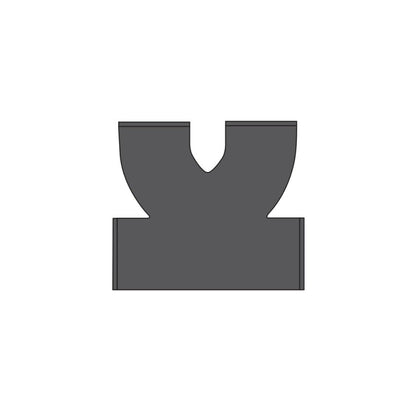 Texas Twin Cleanout, 4 in, No Hub, Cast Iron