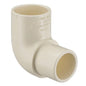 Street 90 deg Elbow, 1/2 in, Spigot x Socket, SCH 40/STD, CPVC
