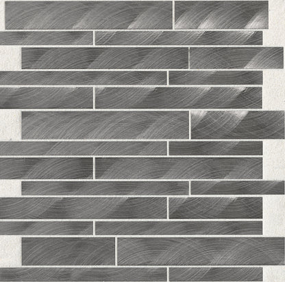 Structure Gunmetal Brick 1X2 Satin