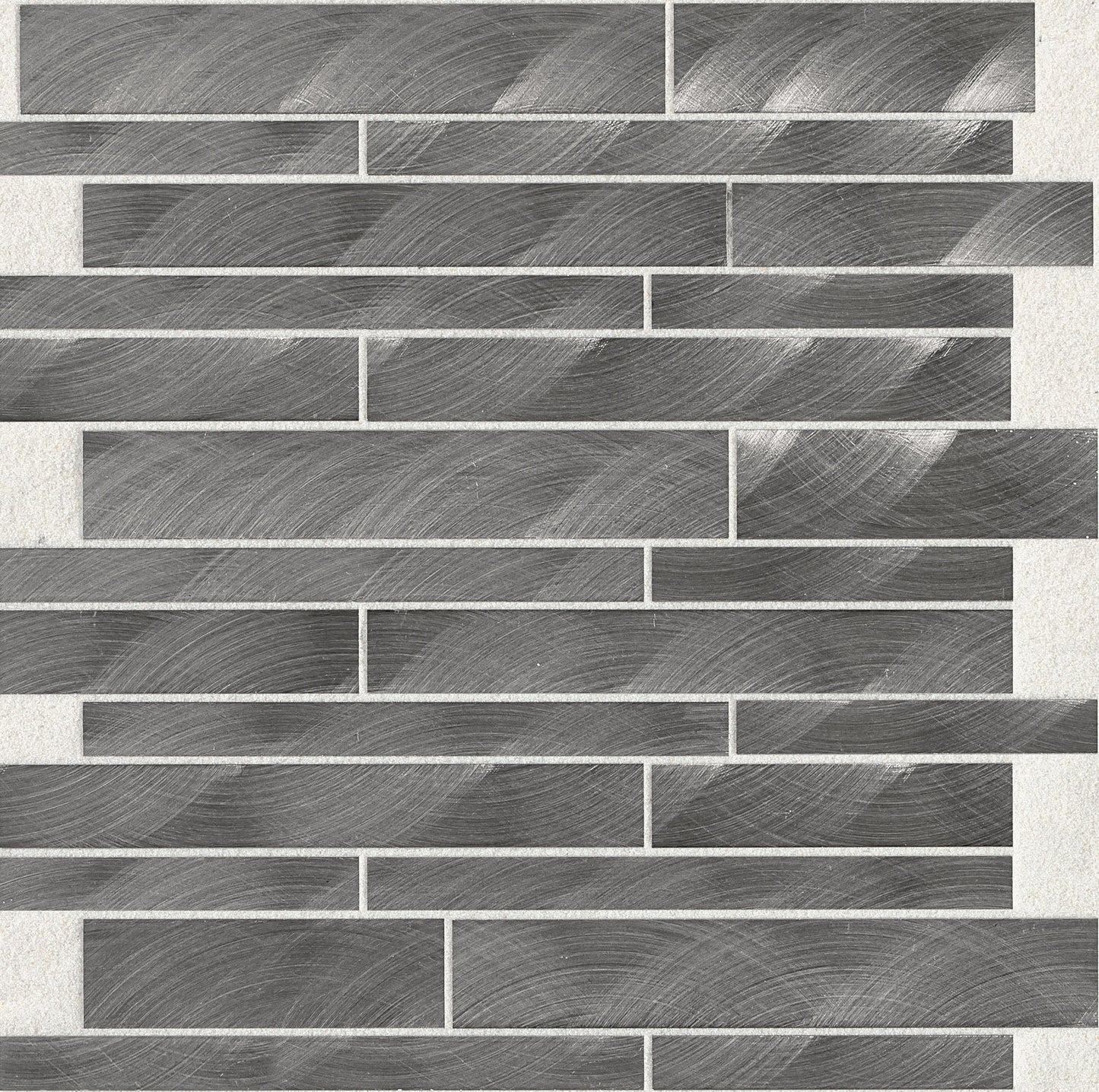 Structure Gunmetal Brick 1/2X1 Satin