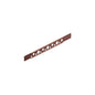 Flat Bracket, 1/2 to 1 in Hole, 25 lb, Cold Rolled Steel, Copper-Bonded™ Domestic