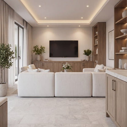 Lunaris Beige 12x24 Porcelain Field Tile Matte