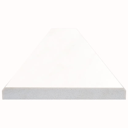 BRIGHT WHITE 4X24X0.62 DBL B POL-ENG