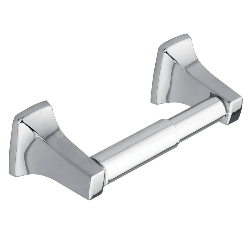 Contemporary Toilet Paper Holder in Chrome