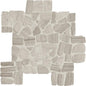 Decorative Accents Chenille White River Pebble Irregular Shape Polished