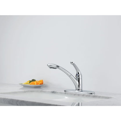 Signature Pull-Out Kitchen Faucet with Optional Base Plate - Includes Lifetime Warranty