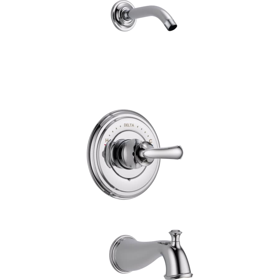 Cassidy Monitor 14 Series Single Function Pressure Balanced Tub and Shower Less Shower Head, Handle and Rough-In Valve - Limited Lifetime Warranty