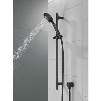 Universal Showering Components 1.75 GPM Multi Function Hand Shower Package - Includes Slide Bar, Hose, and Wall Supply