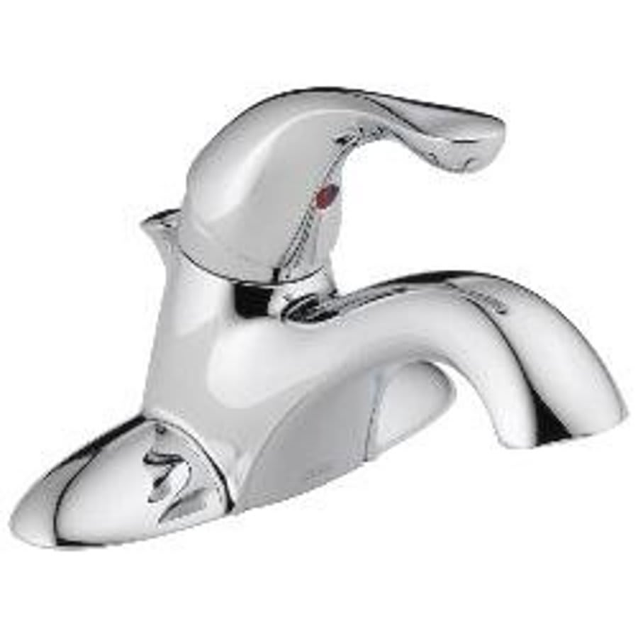 Classic Centerset Lavatory Faucet, ADA, 1 Handle, 3-Hole, 1.2 gpm, Chrome