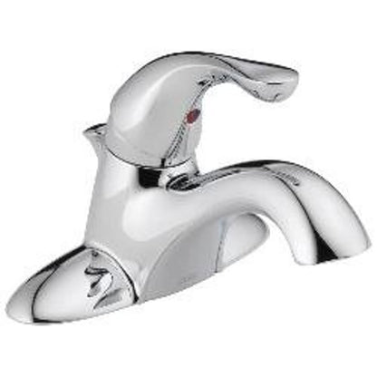 Classic Centerset Lavatory Faucet, ADA, 1 Handle, 3-Hole, 1.2 gpm, Chrome