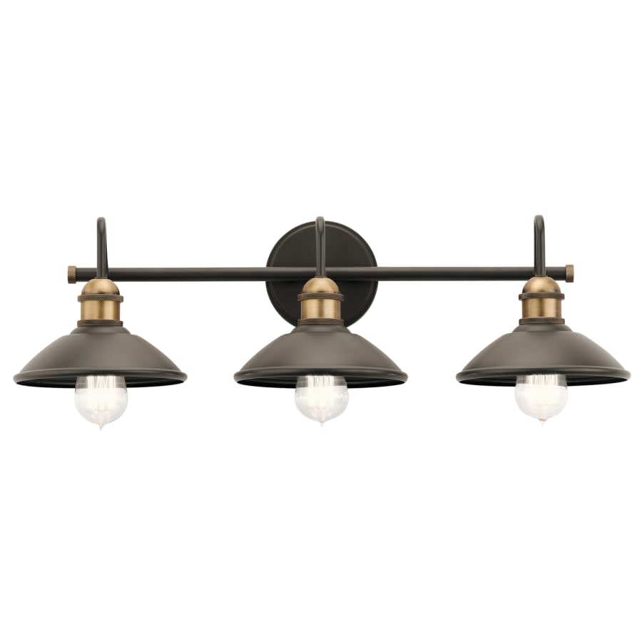 Clyde 3 Light 27" Wide Bathroom Vanity Light