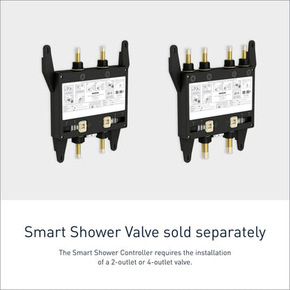 Smart Shower 4-Outlet Digital Shower Controller with 3/4" Connections and Wifi Technology