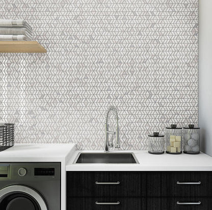Perfit Mosaix Calacatta Dolomiti Straight Stack, Straight Edge 2X6 Honed