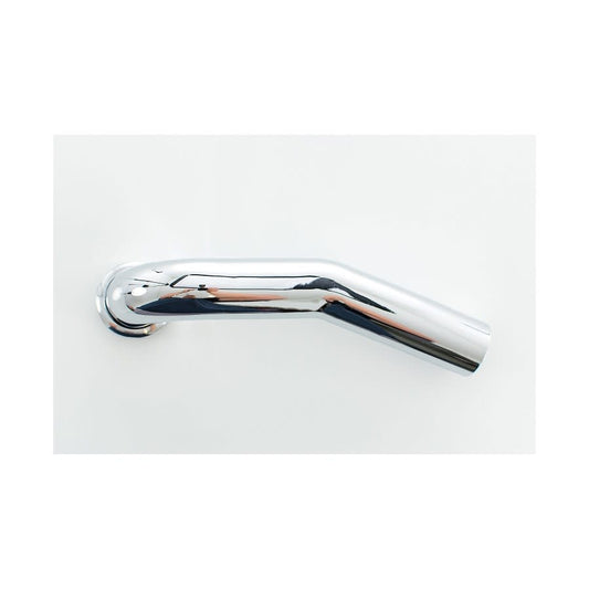 22.5 deg Tubular Wall Bend, 1-1/2 in, 17 ga, Chrome