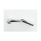 22.5 deg Tubular Wall Bend, 1-1/2 in, 17 ga, Chrome