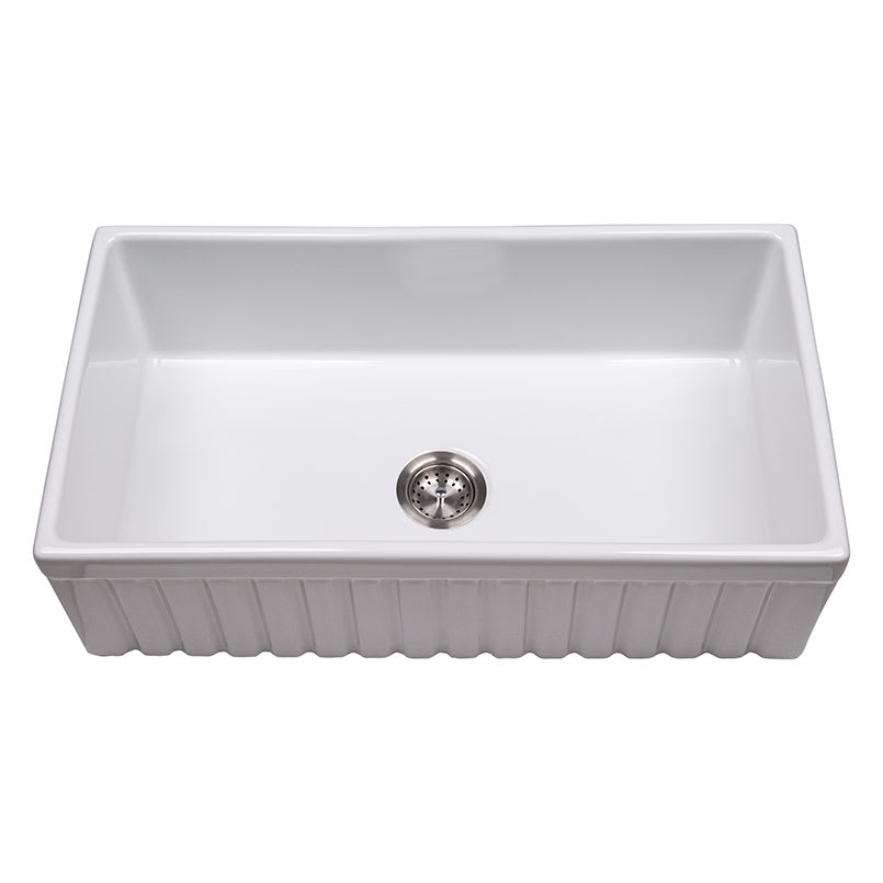 Fireclay Farmhouse White Single Bowl-3318