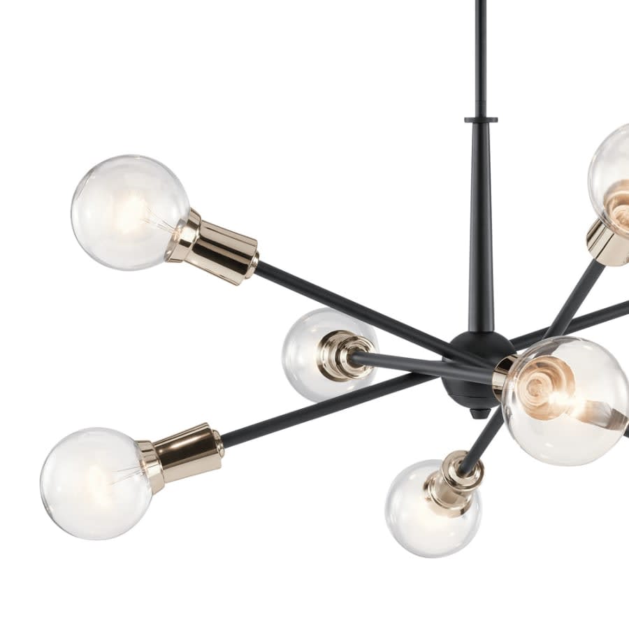 Armstrong 8 Light 30" Wide Sputnik Chandelier