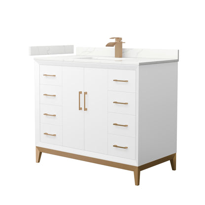 Amici Single Bathroom Vanity - 42W x 35.25H x 22D