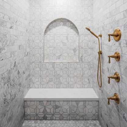 Blomma Bianco Mosaic - Honed