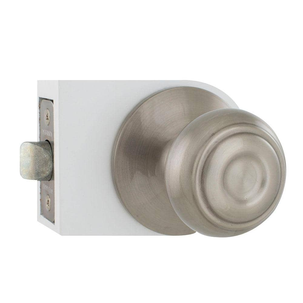 Defiant Hartford Satin Nickel Hall/ Closet Door Knob Contractor Pack (6-Piece)