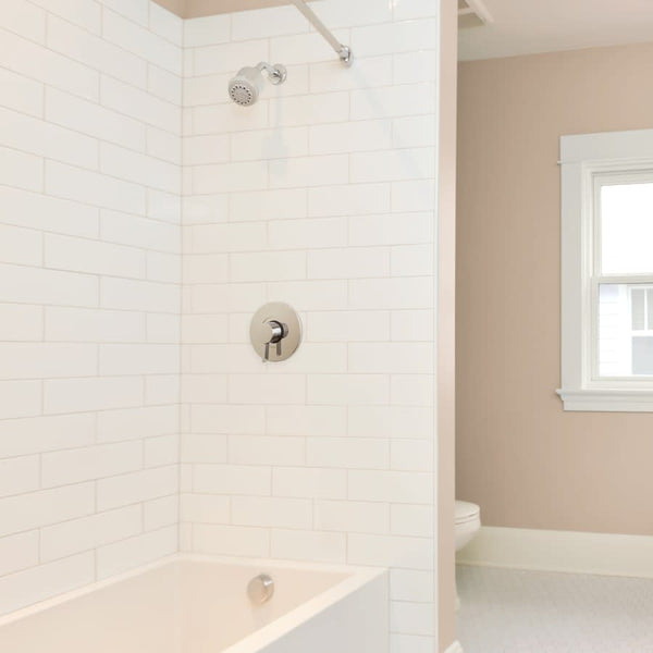 Clubmaster Shower Only Trim Package with 2.5 GPM Multi Function Shower Head - Includes Rough In