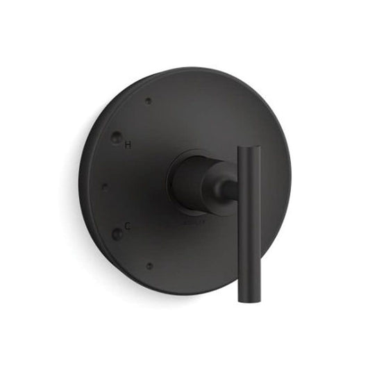 Purist® Pressure Balanced Tub & Shower Trim, ADA, Matte Black