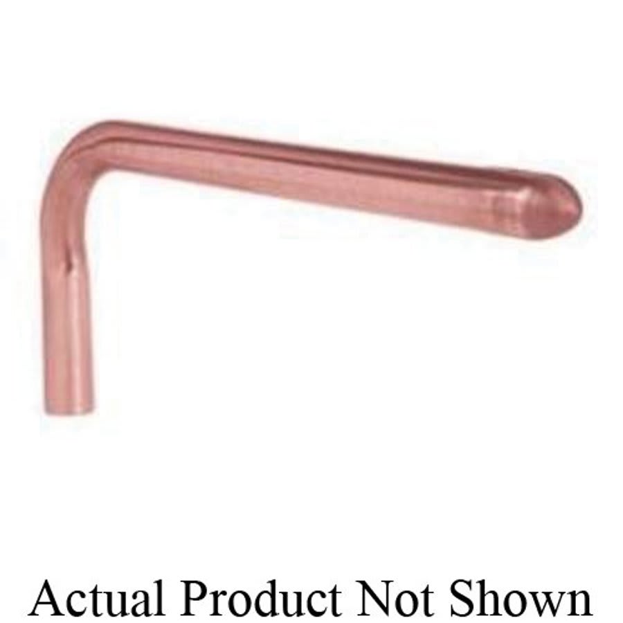 4 x 8 in L Stub Elbow, 1/2 in, Fitting, Copper