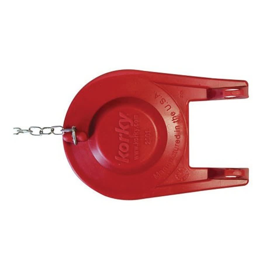 Premium Universal Flapper, Rubber, Red