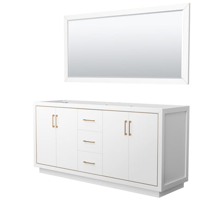 Icon Double Bathroom Vanity - 71W x 34.25H x 21.75D