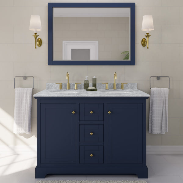 Avery Double Bathroom Vanity - 48W x 35H x 22D