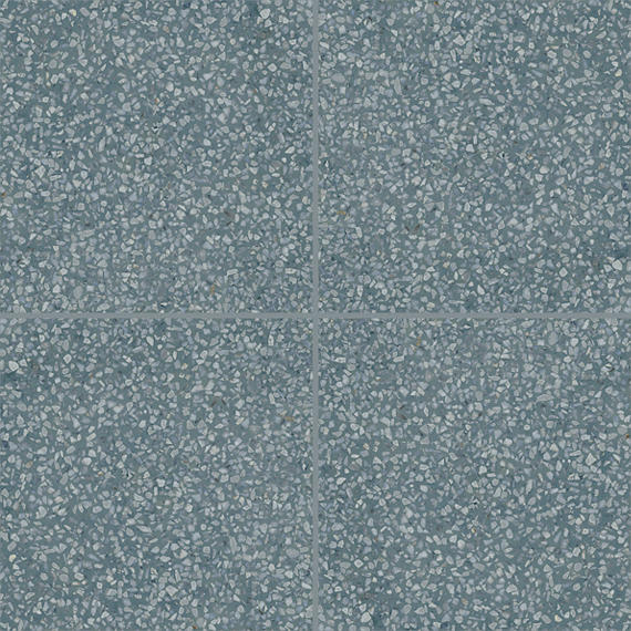 D_Segni Terrazzo Blue Square 8X8 Matte