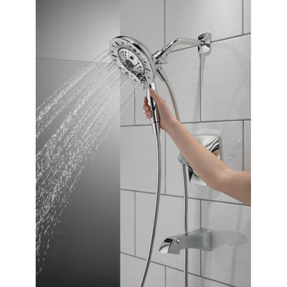 Vesna Monitor 14 Series Pressure Balanced Tub and Shower Set with In2ition and Included Rough-In Valve