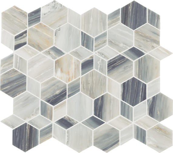 Natural Hues Azure Rectangle 4X8 Matte