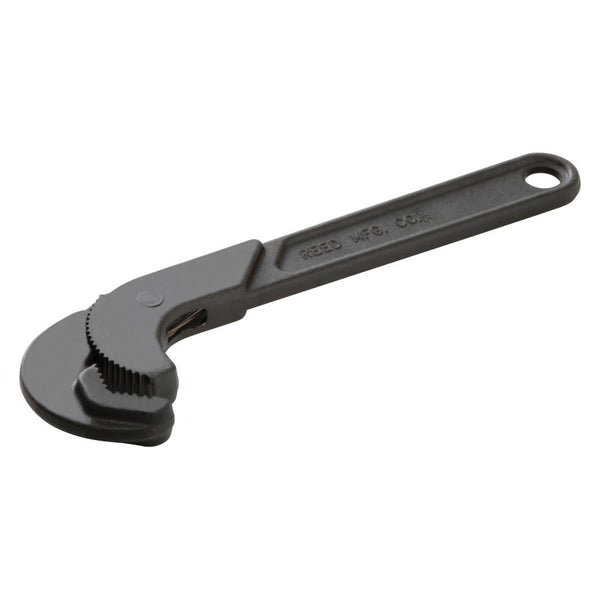 One-Hand Wrench, 3/8 to 1 in Pipe, 11 in OAL, Spring Loaded Jaw, Forged Steel Handle