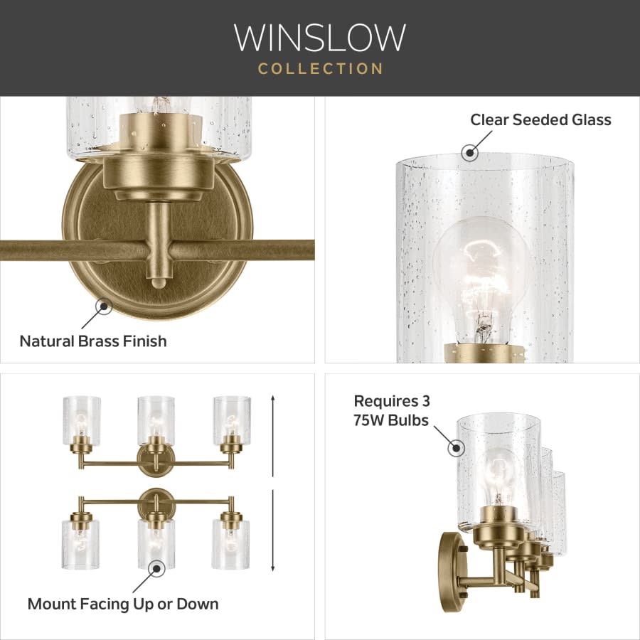 Winslow 3 Light 22" Wide Vanity Light