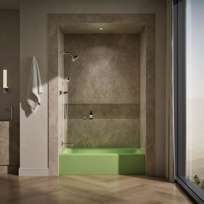 Bellwether 60" Alcove Soaking Tub with Left Drain