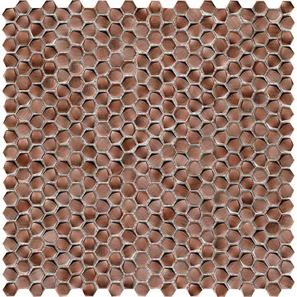 GRAVITY ALUMINIUM HEXAGON COPPER (Make to order)
