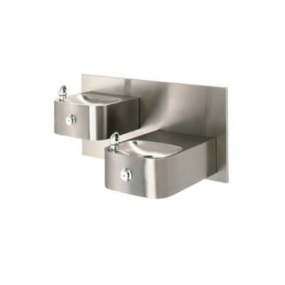 Barrier Free Drinking Fountain, 0.45 gpm, Pushbutton Operation