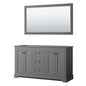 Avery Double Bathroom Vanity - 59.25W x 34.25H x 21.75D