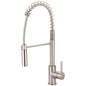 Motegi Kitchen Faucet, Deck Mount, ADA, 1 Lever Handle, 1-Hole, Brushed Nickel