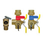 The Isolator® E-X-P E2™ Clean Brass™ 4444 Tankless Water Heater Service Valve Kit, Brass