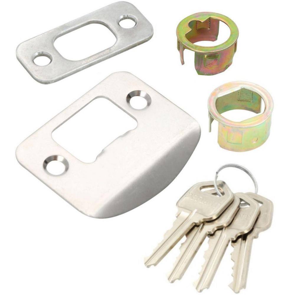 Defiant Brandywine Stainless Steel Single Cylinder Keyed Entry Project Pack