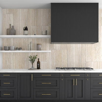 Reservorio Pebblestone Rectangle, Fluted 12X24 Matte