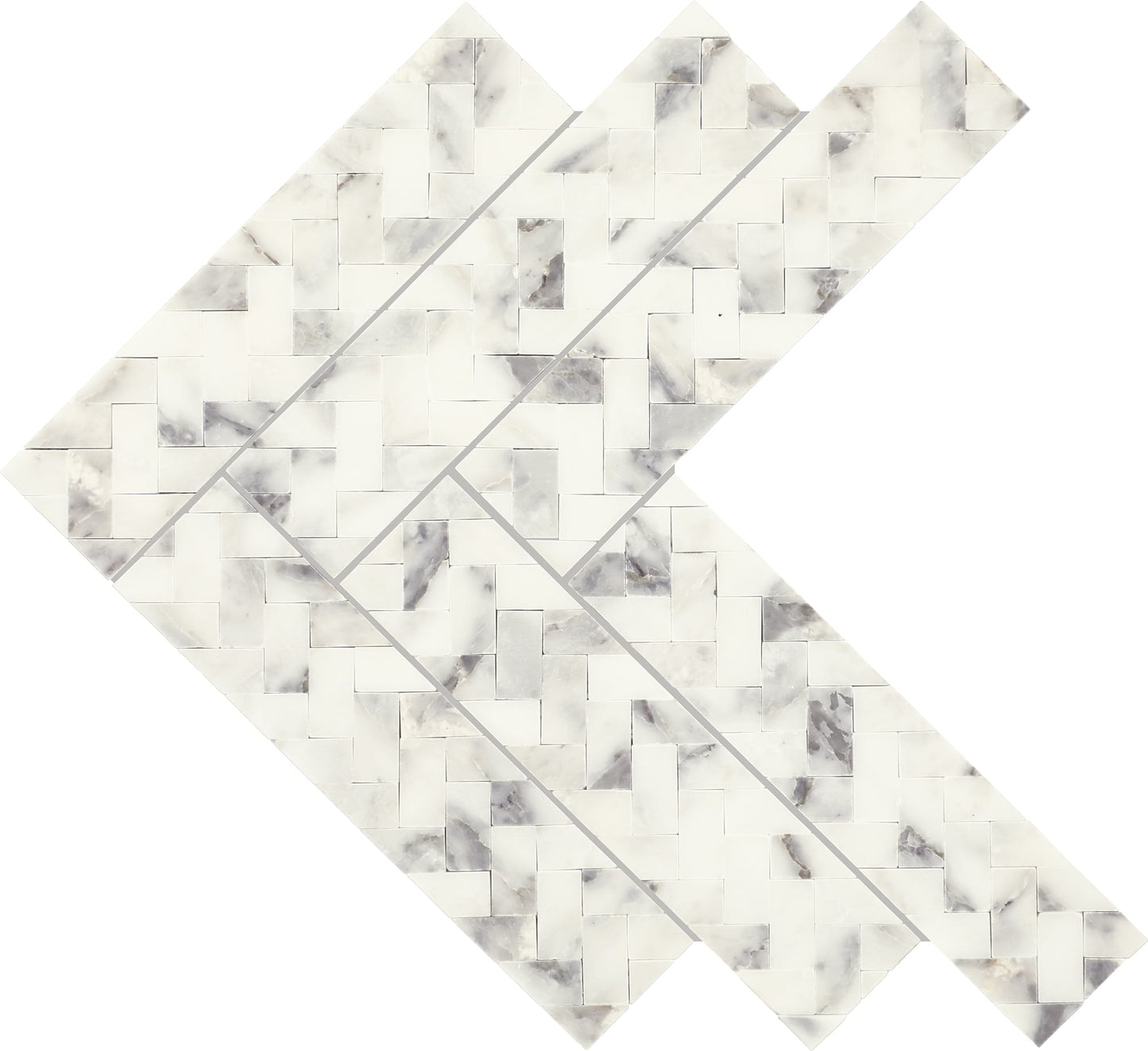Eclessia Marble Arabescato Argento Rectangle 12X24 Honed
