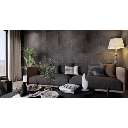 CLAYTONE GROOVE BLACK MT 24X24