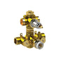 Thermostatic Valve with Stops & Volume Control, 2-Port, 3/4 in, FNPT