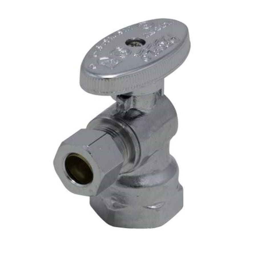 1/2" x 3/8" Quarter Turn Angle Valve