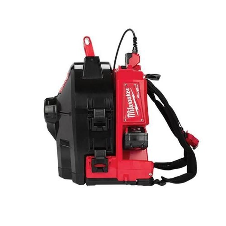 M18 FUEL™ Kit Cordless Drain Gun Kit, 1-1/4 to 4 in, Drain Line, 100 ft Max Run, 18 VDC, HDPE Drum Housing