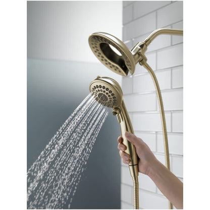 In2ition 2.5 GPM Multi Function Shower Head with Touch-Clean