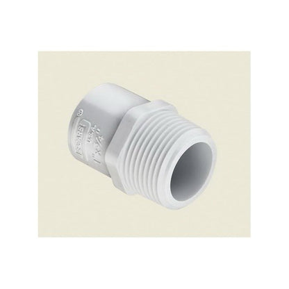 Male Adapter, 3/4 x 1 in, Socket x MNPT, SCH 40/STD, PVC